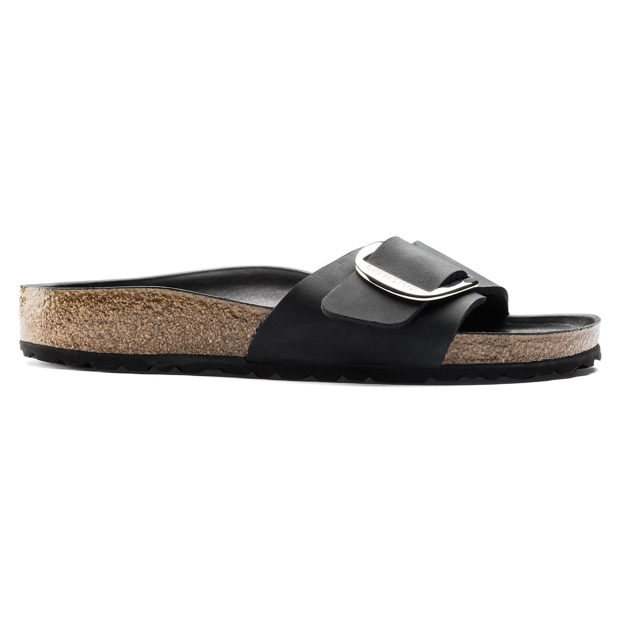Birkenstock Madrid Big Buckle Oiled Black