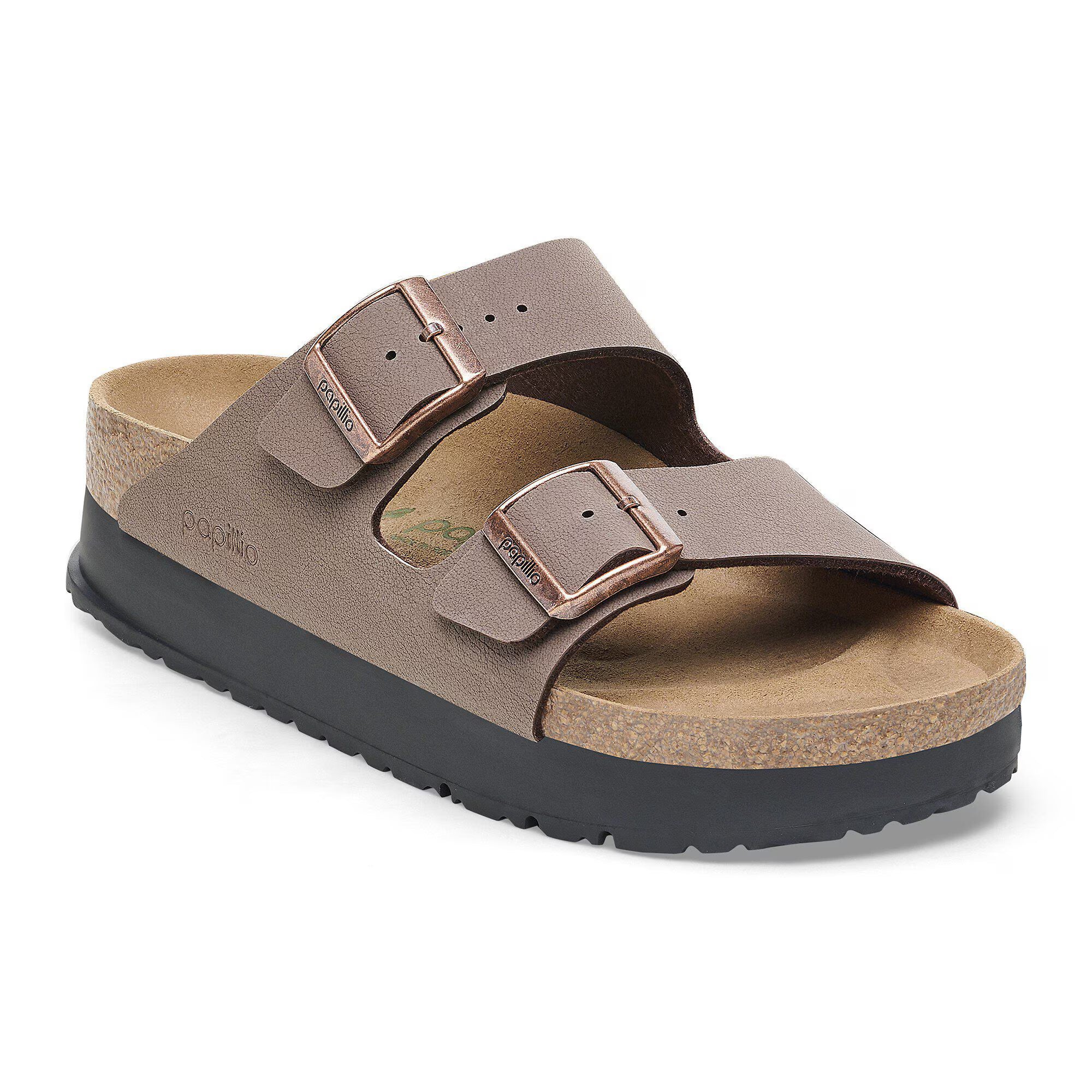 Birkenstock Arizona Pap Flex Platform Mocca