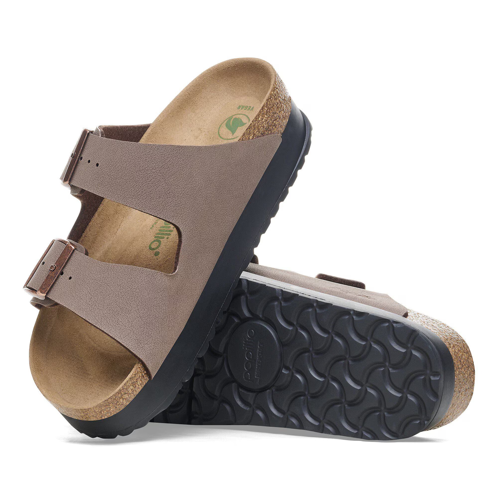 Birkenstock Arizona Pap Flex Platform Mocca