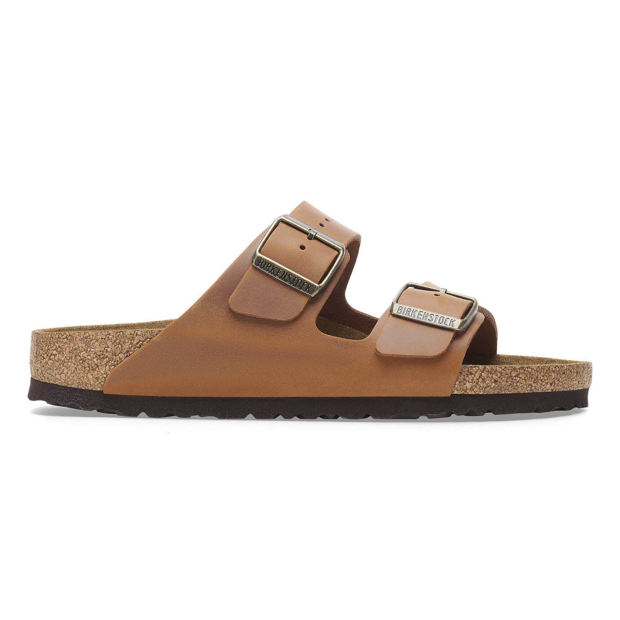Birkenstock Arizona Soft Footbed Oiled Cognac