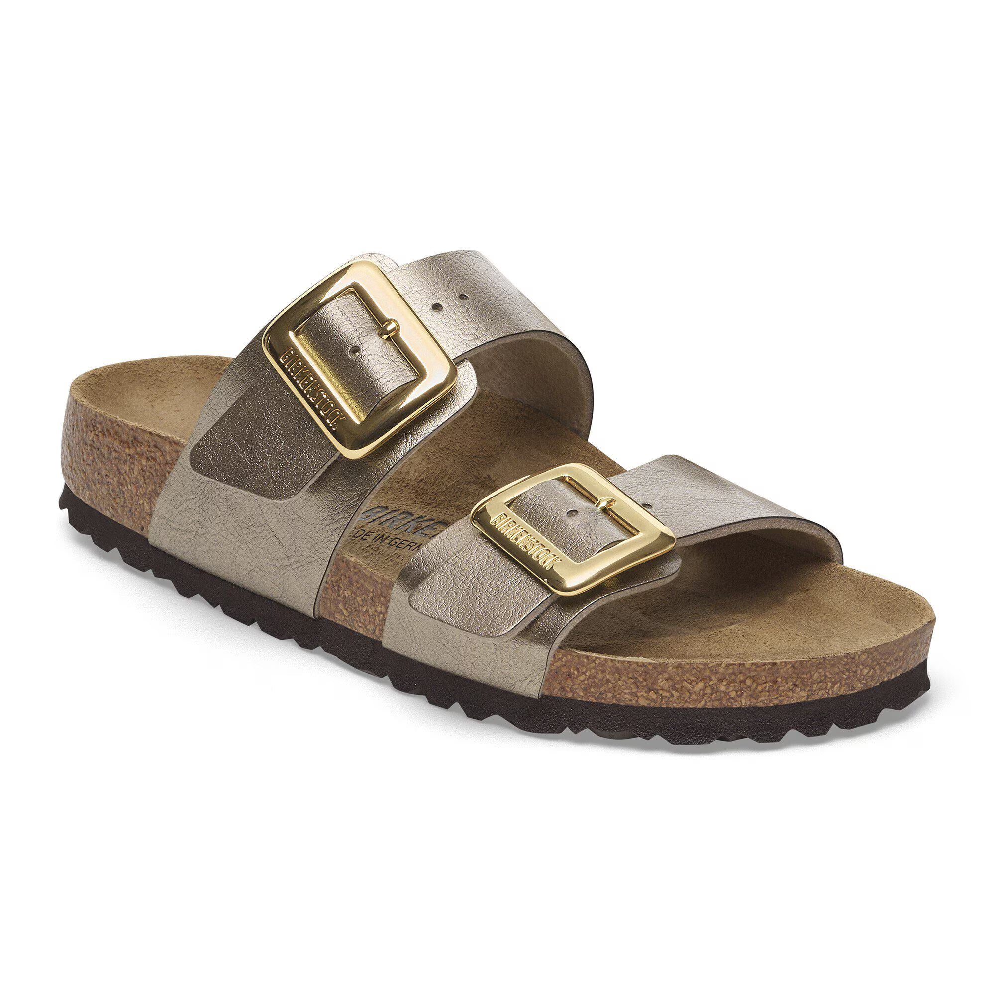 Birkenstock Sydney Luxe Buckle Taupe