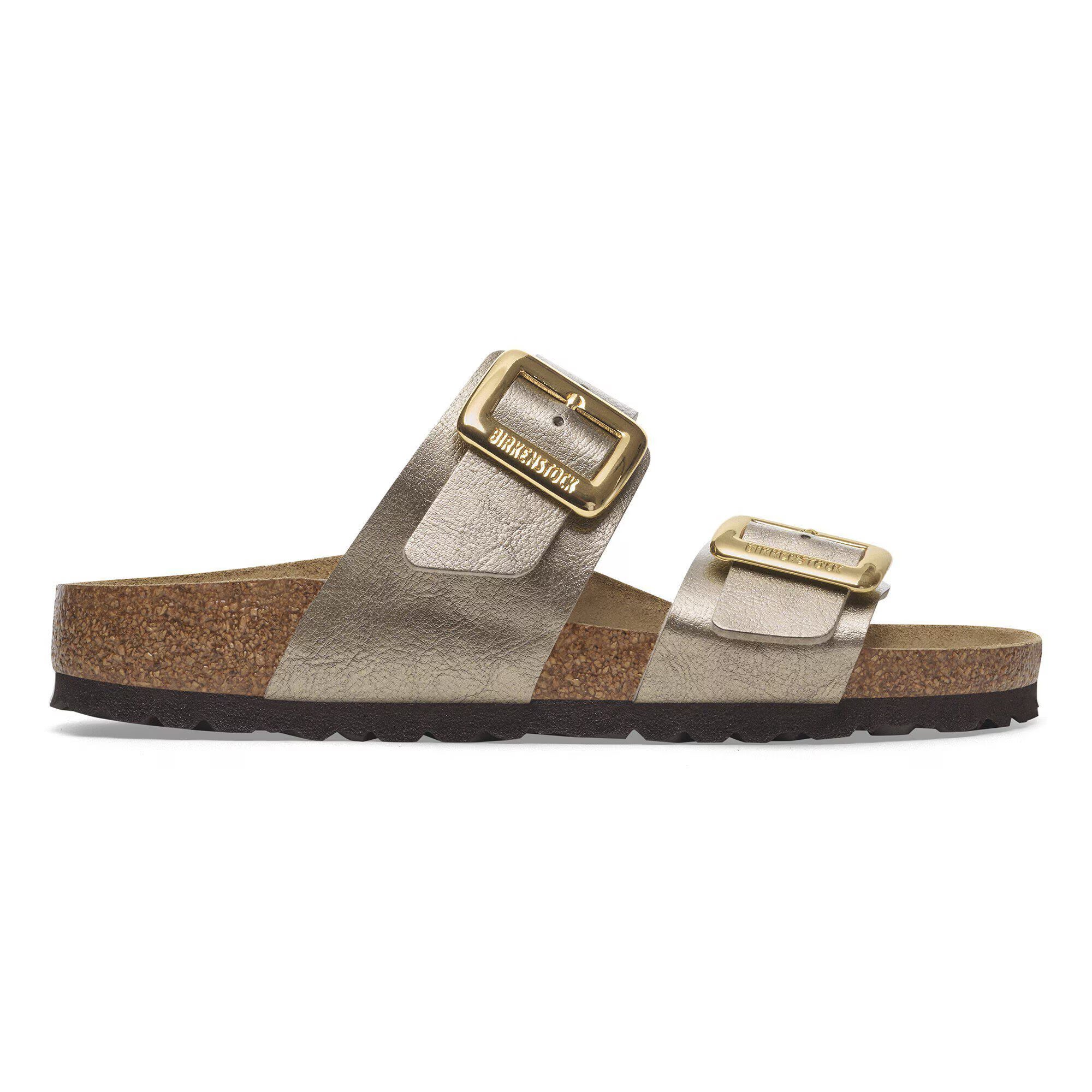 Birkenstock Sydney Luxe Buckle Taupe