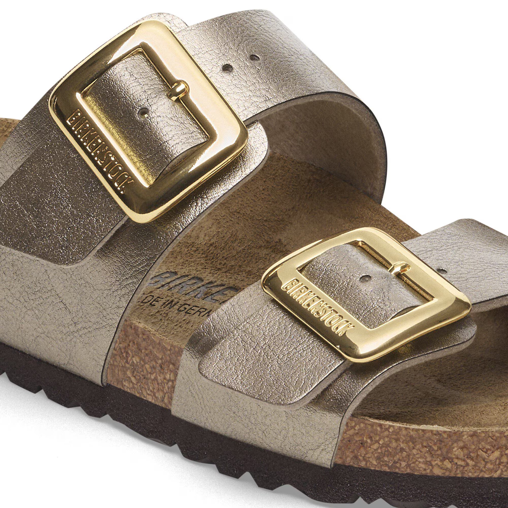 Birkenstock Sydney Luxe Buckle Taupe