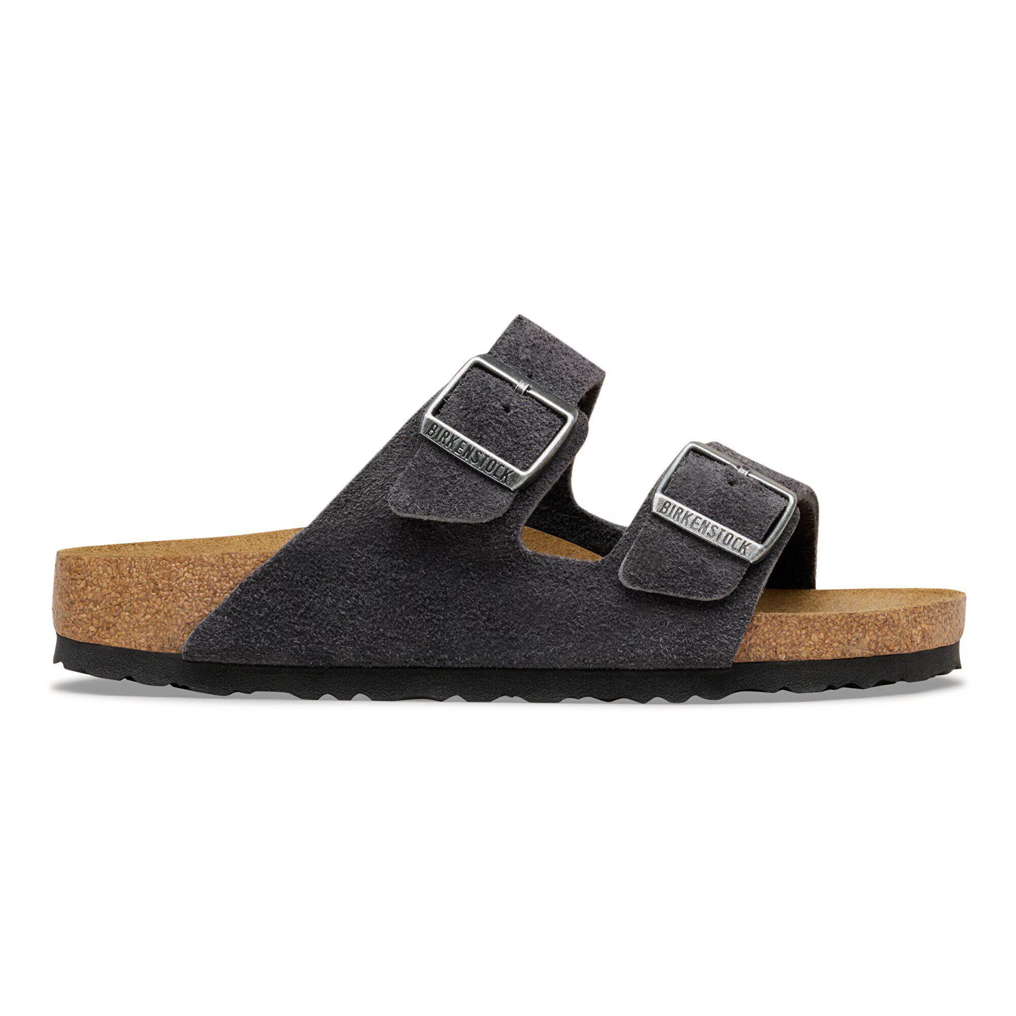 Birkenstock  Arizona Suede Charcoal