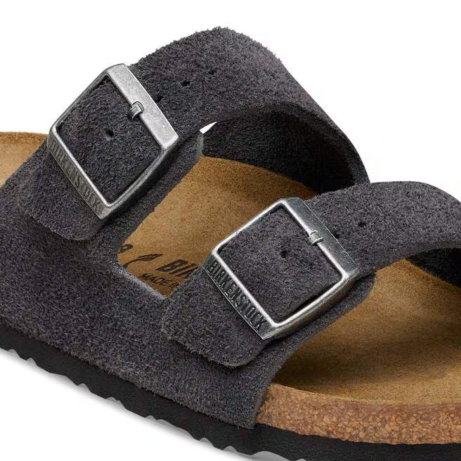 Birkenstock  Arizona Suede Charcoal