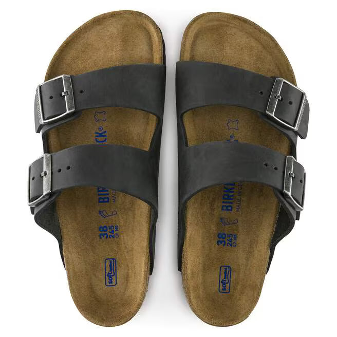 Arizona Soft Footbed Oiled Black