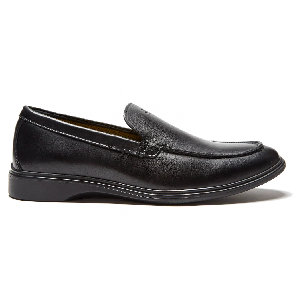 Amberjack Men's The Loafer Black Shoes