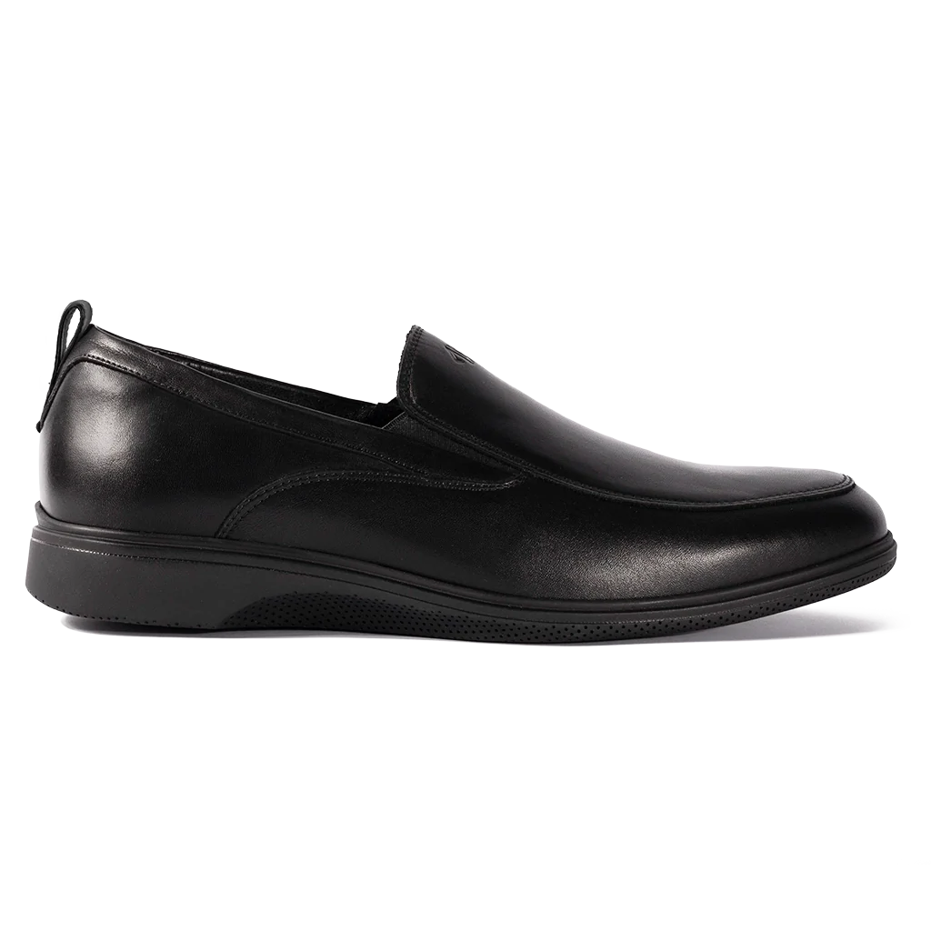 Amberjack Men's The Slip-On Black Shoes