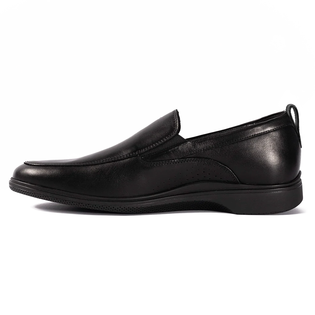 Amberjack Men's The Slip-On Black Shoes