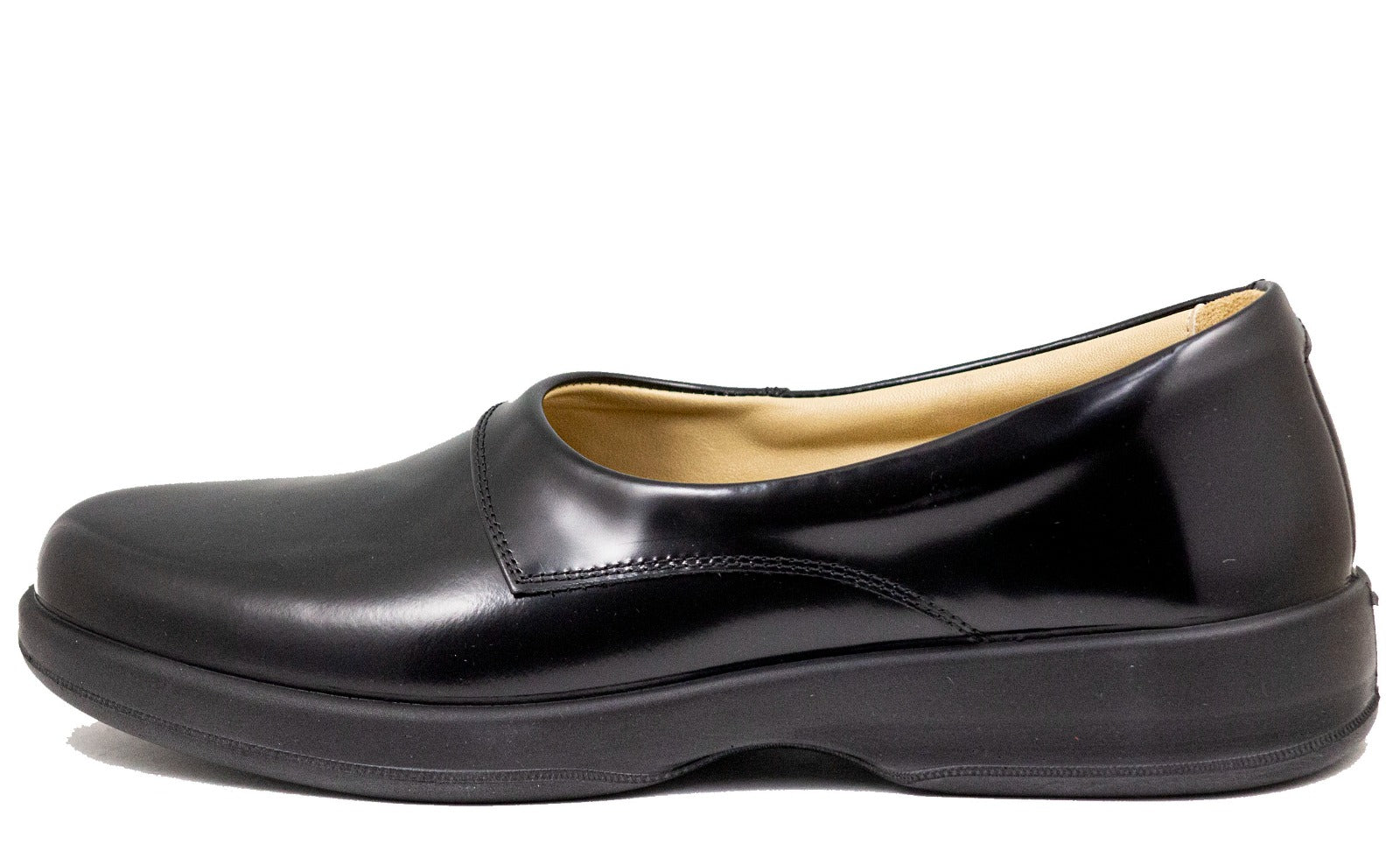 ESSE Men's Dress Black Rubber Shoes 019