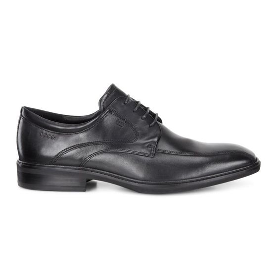 ECCO Men's 623034 Illinois Black Leather Comfort Lace Up Oxford Shoe