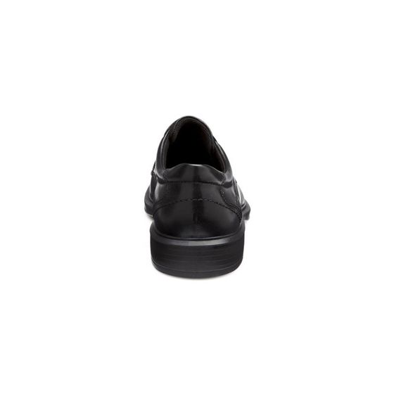 Ecco Men's Helsinki 50104 Black Leather Lace Up Dress Shoe