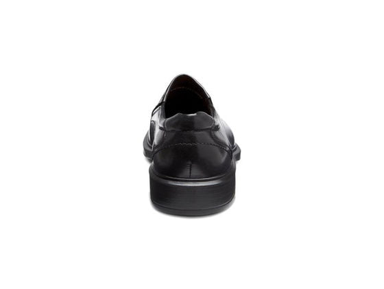 Ecco Men's Helsinki 50134 Black Leather Slip On Dress Shoe