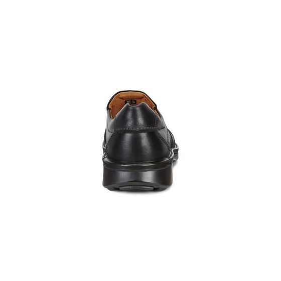 ECCO Men's 500114 Fusion II Black Leather Slip On Casual Shoe