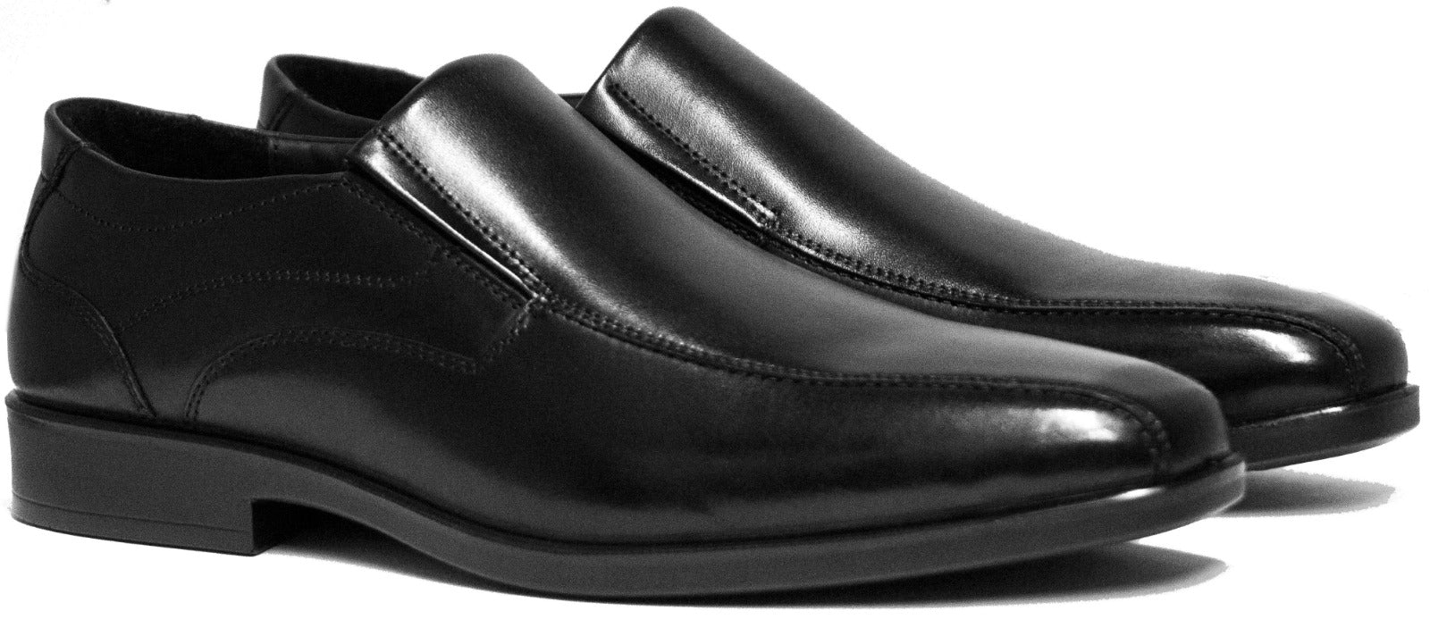Light Trax Men's Black Dress Rubber Shoes 64104