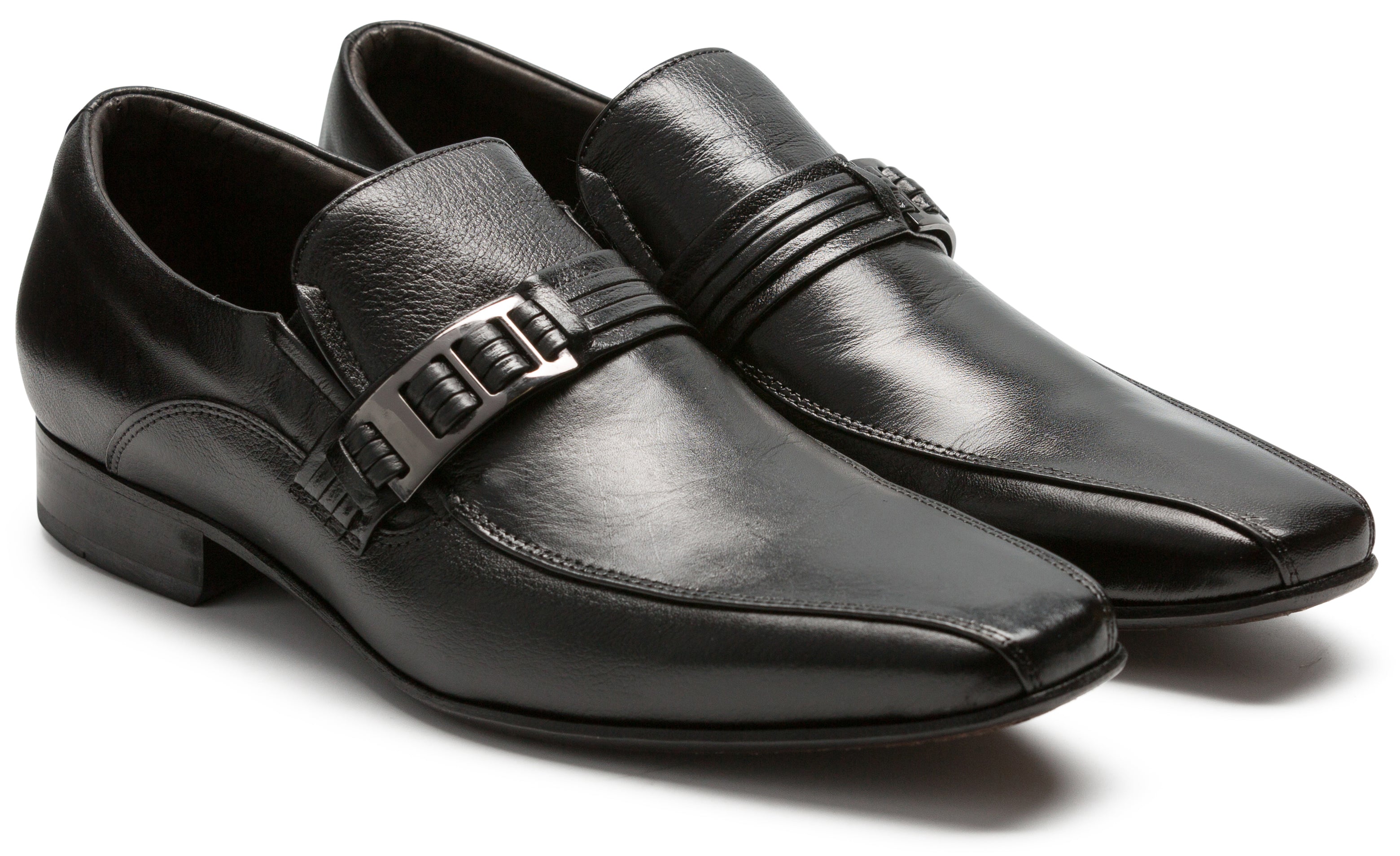 Alfredo Men's Black Dress Leather Sole 13151