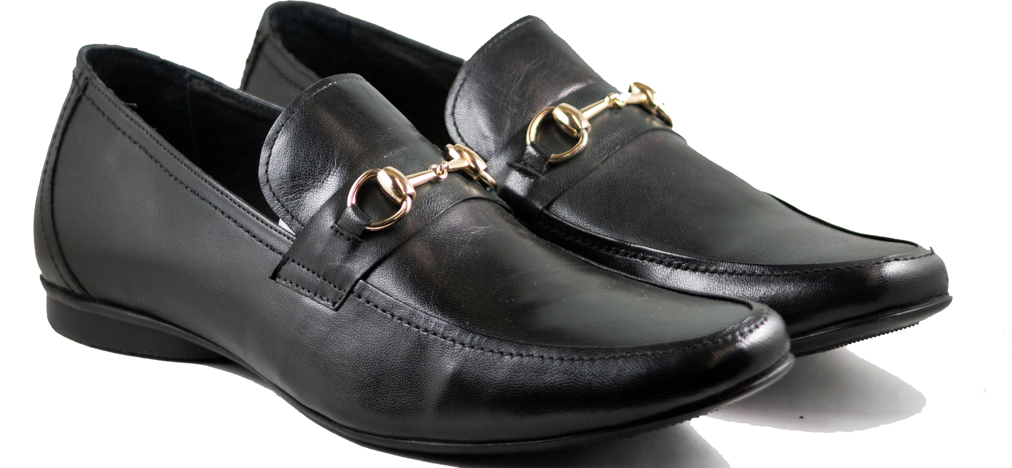 Mario Samello  Men's Leather Bit Loafer 132H16