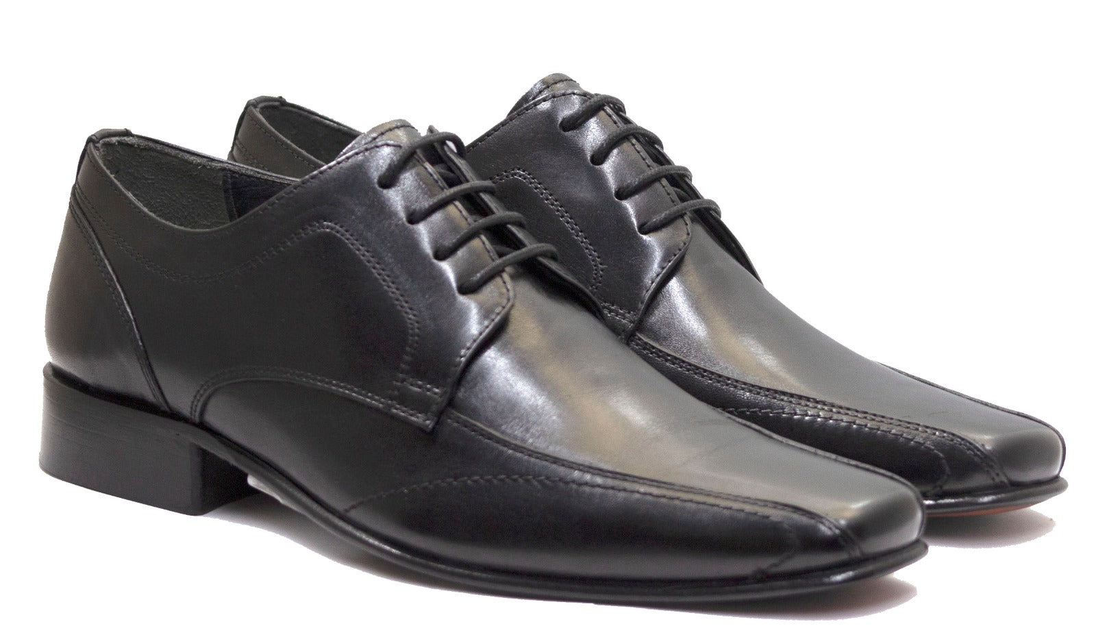 Mirage Men's Dress Black Leather Shoe 4355