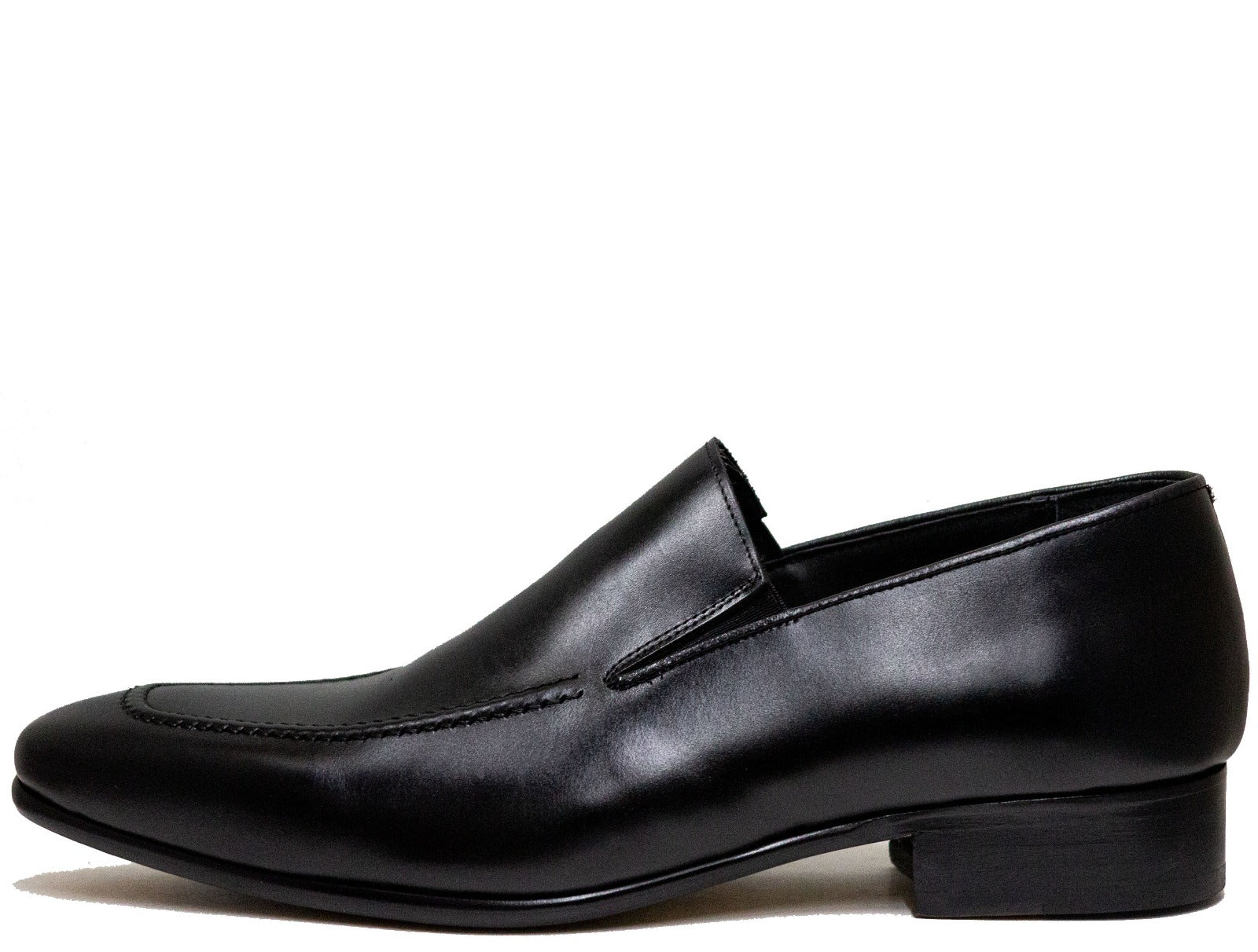 Luciana Men's Black Dress Slip-on Shoes JONA