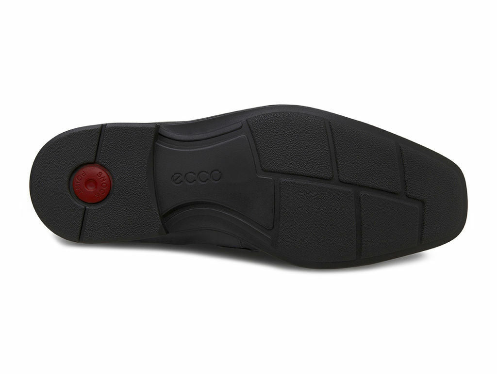 ECCO Men's 632554 Edinburgh Black Leather Slip-On Loafer
