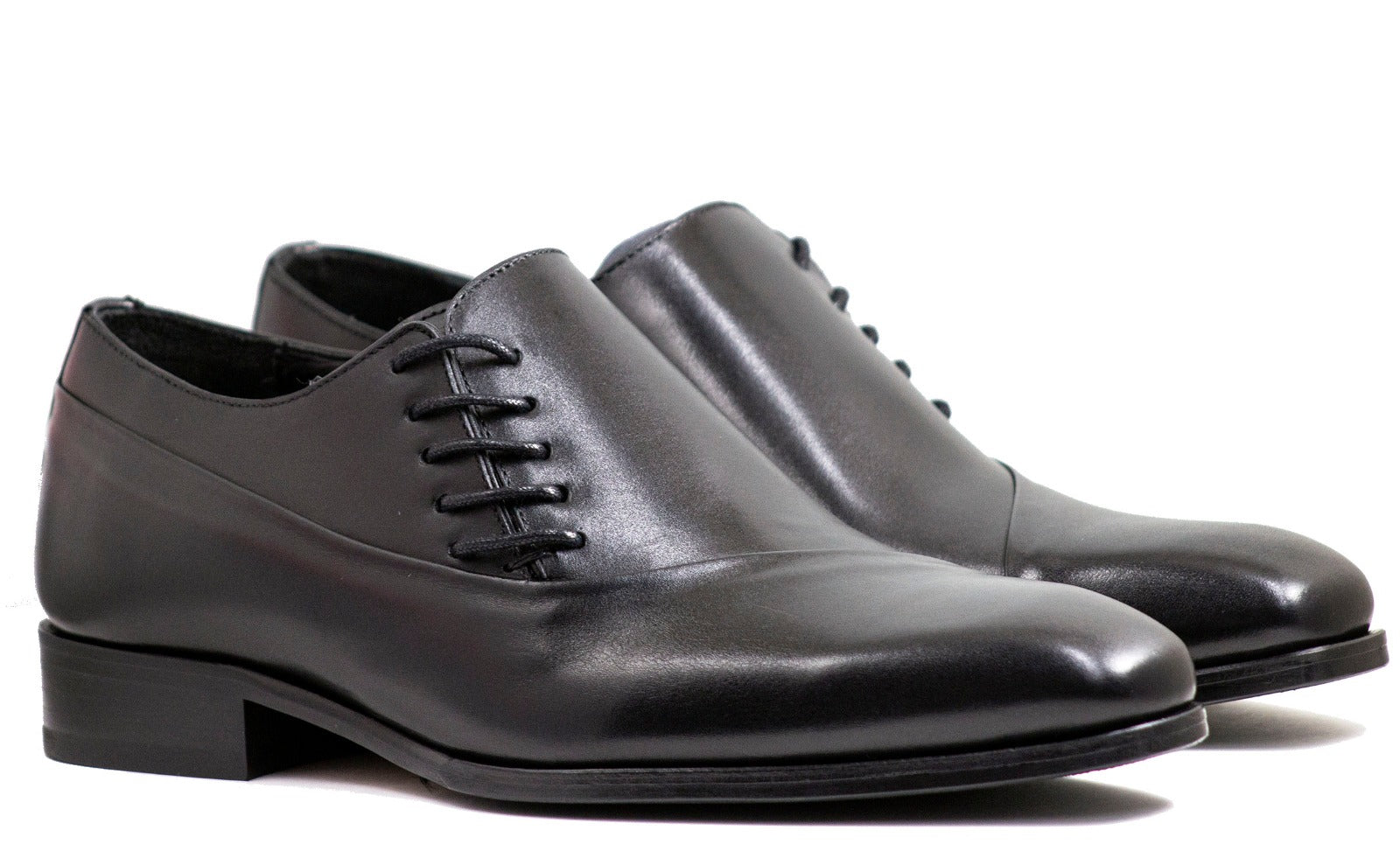 Luciana Men's Black Leather Dress Shoe 7758