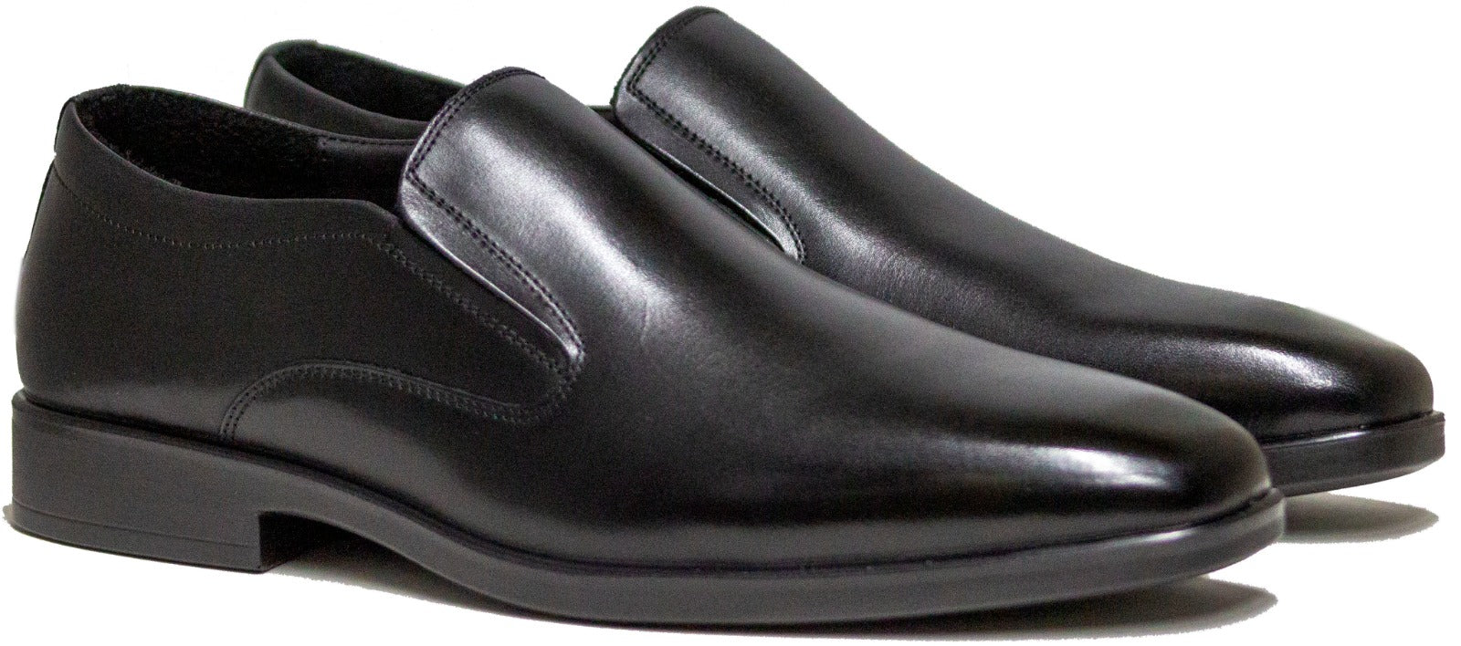 Light Trax Men's Black Dress Rubber Shoes 64106