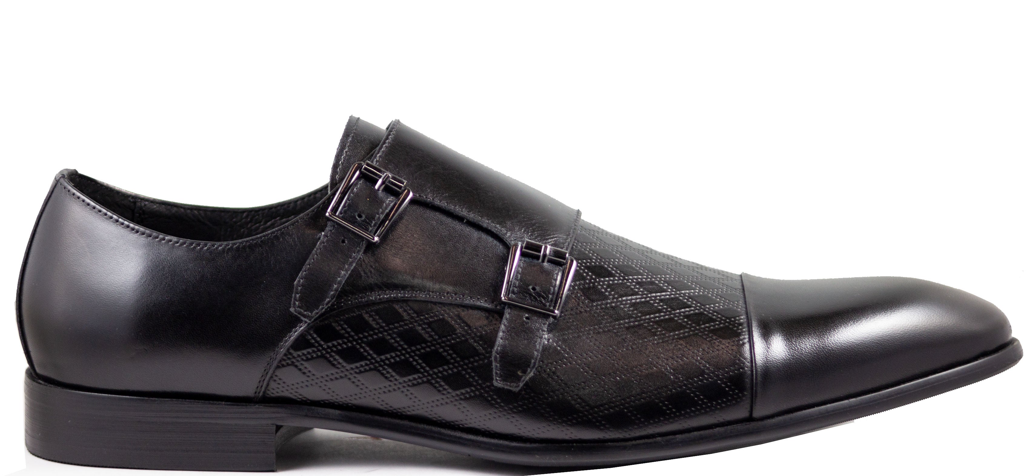Mario Samello  Men's  Double Monk Strap Dress Shoes  3103  HA15564-2