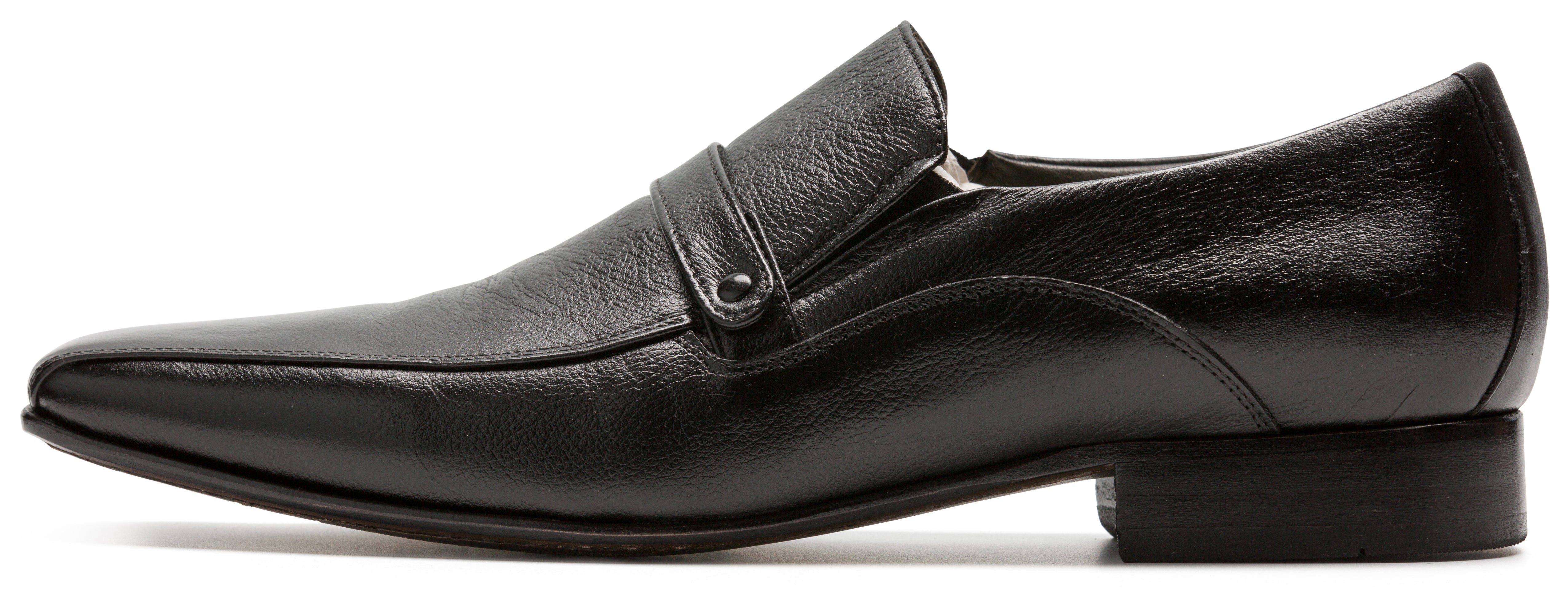 Alfredo Men's Black Dress Leather Sole 0244