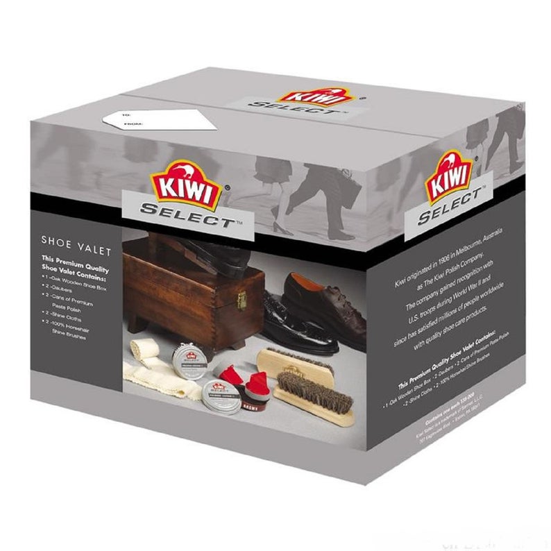 Kiwi Select Valet Shoe Care Kit