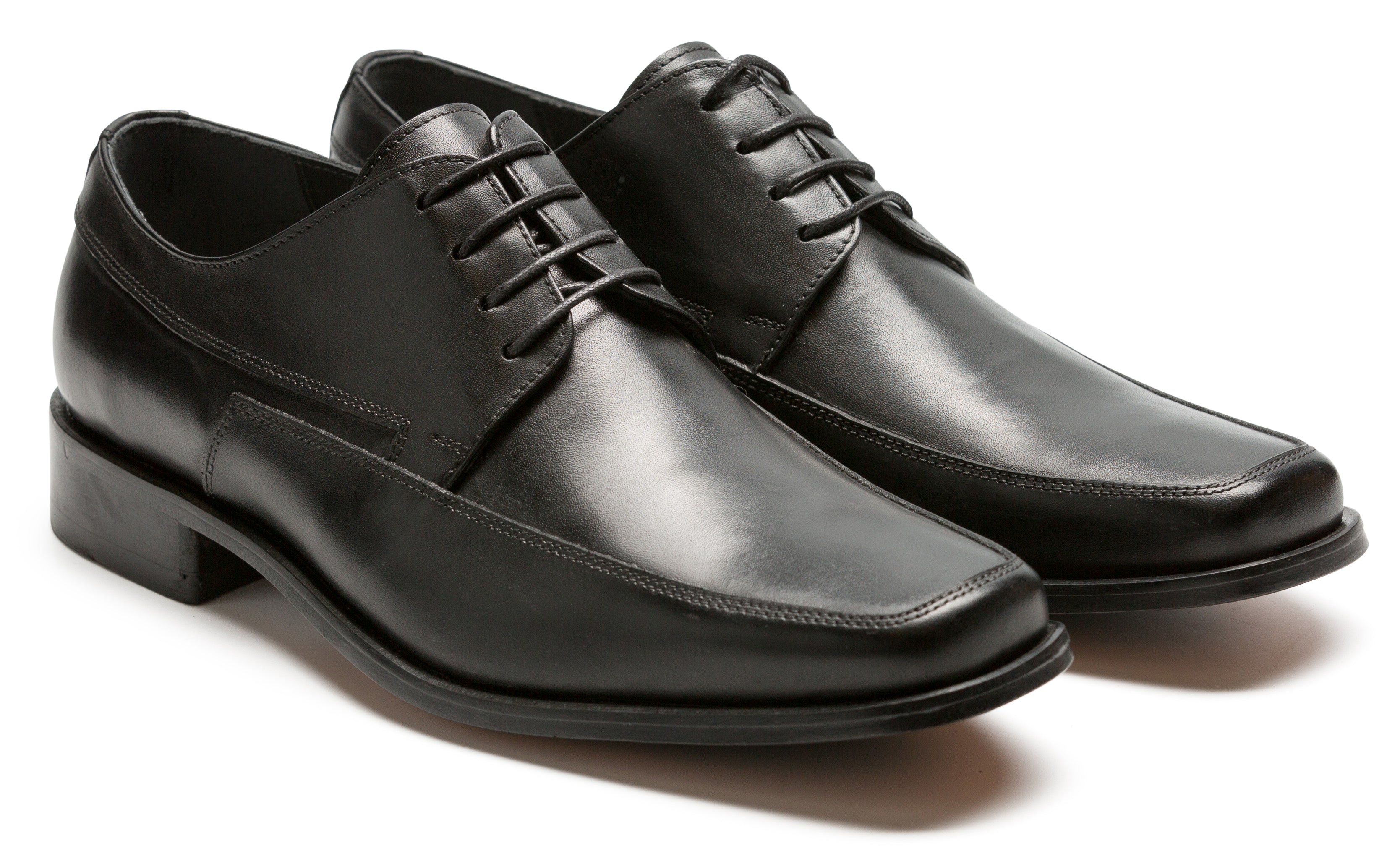 Mirage Dress Black Leather Shoes 2894