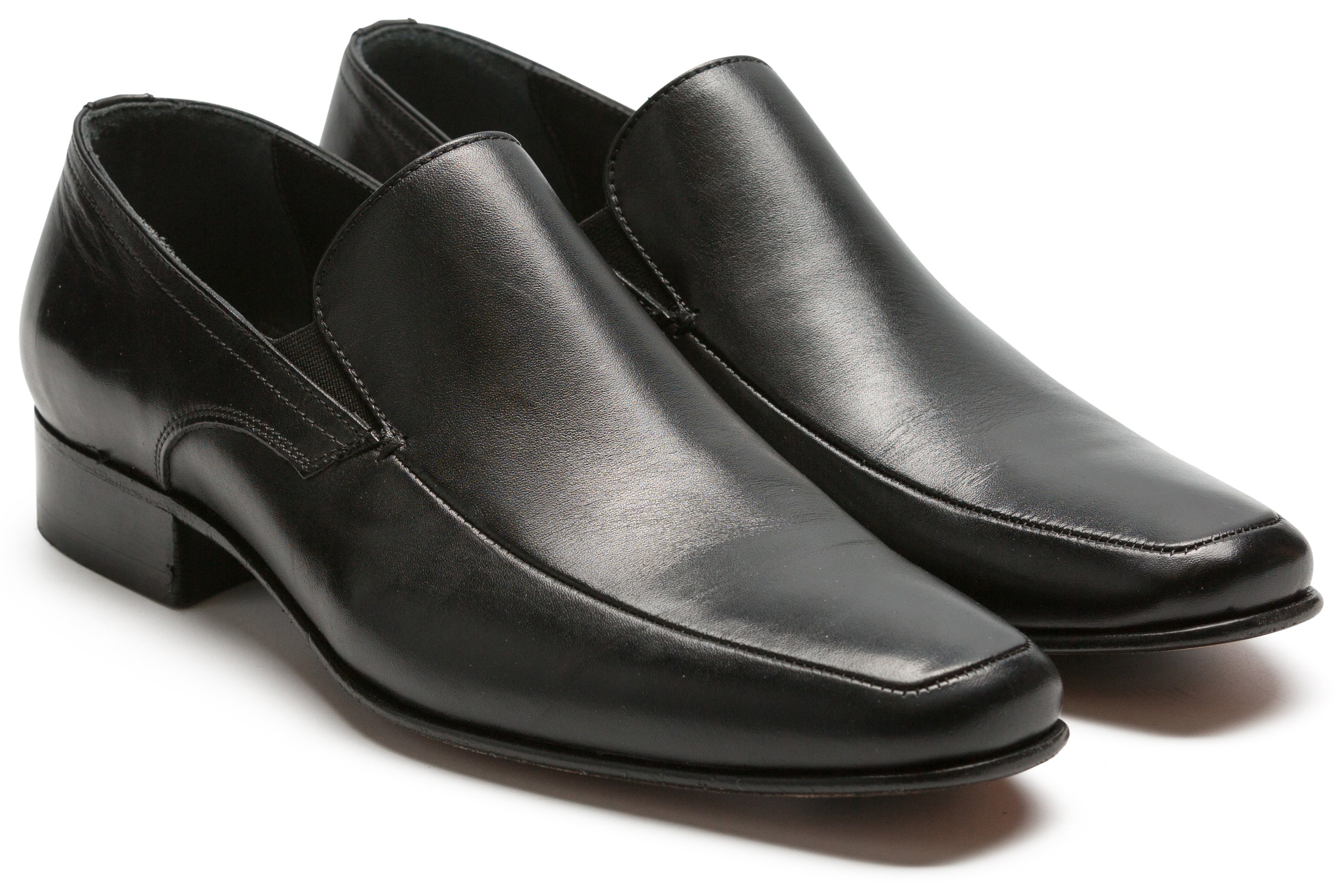 Mirage Men's Black  Dress Slip-on Shoe 7838