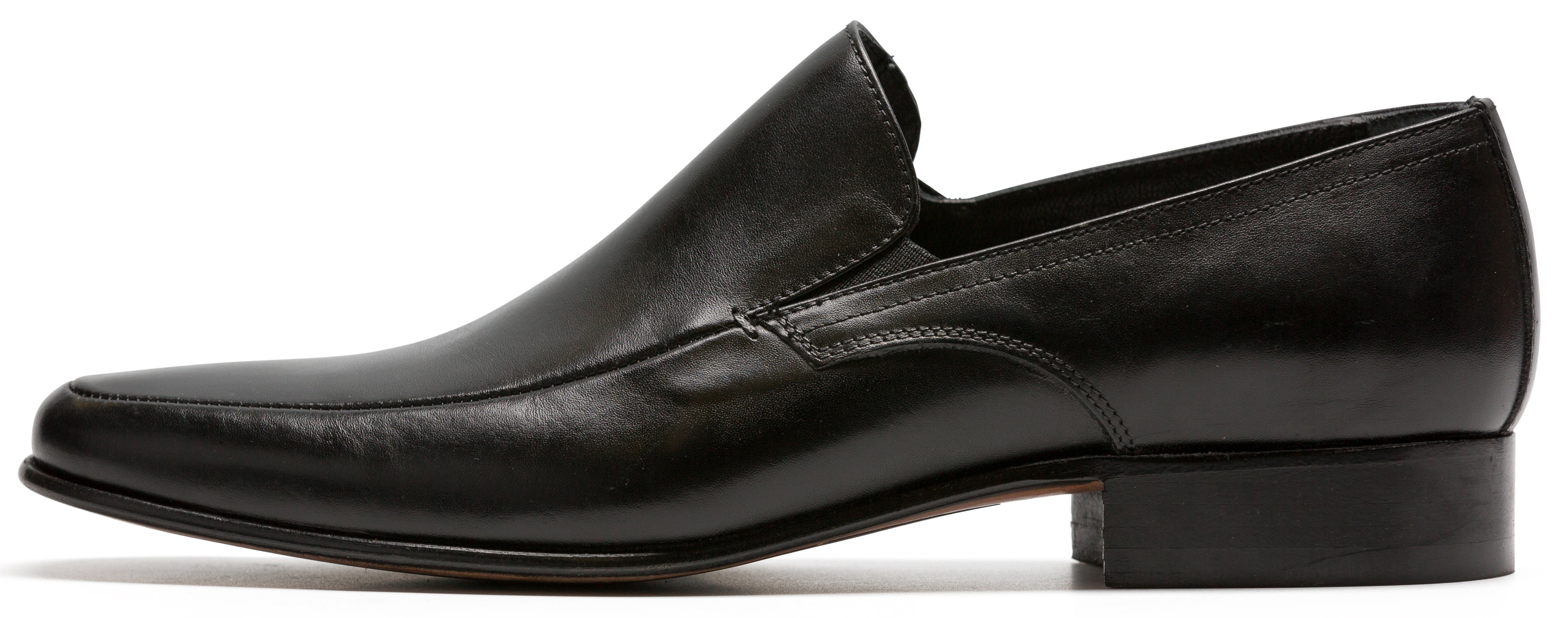 Mirage Men's Black  Dress Slip-on Shoe 7838