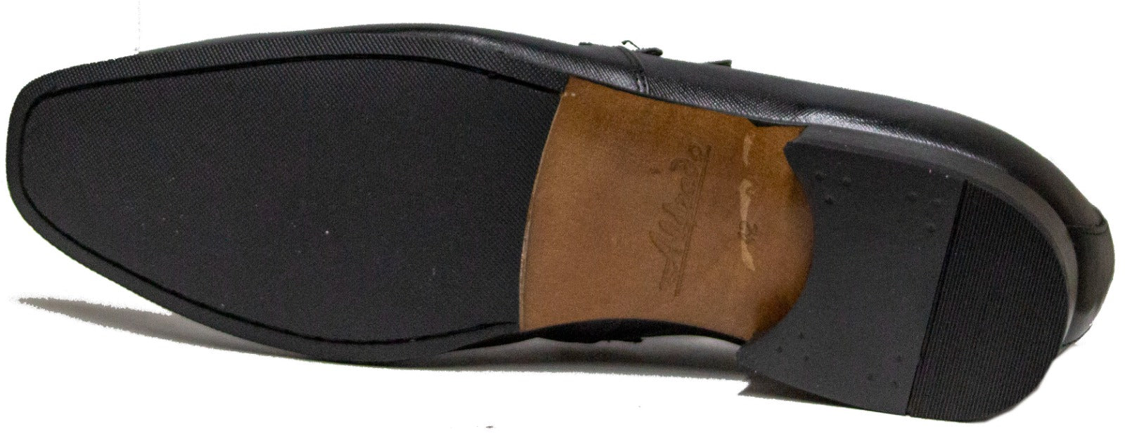 Alfredo Men's Dress 50326 Black Leather Shoe