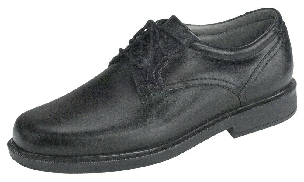 SAS Men's Ambassador Black Leather Oxford Comfort Shoe