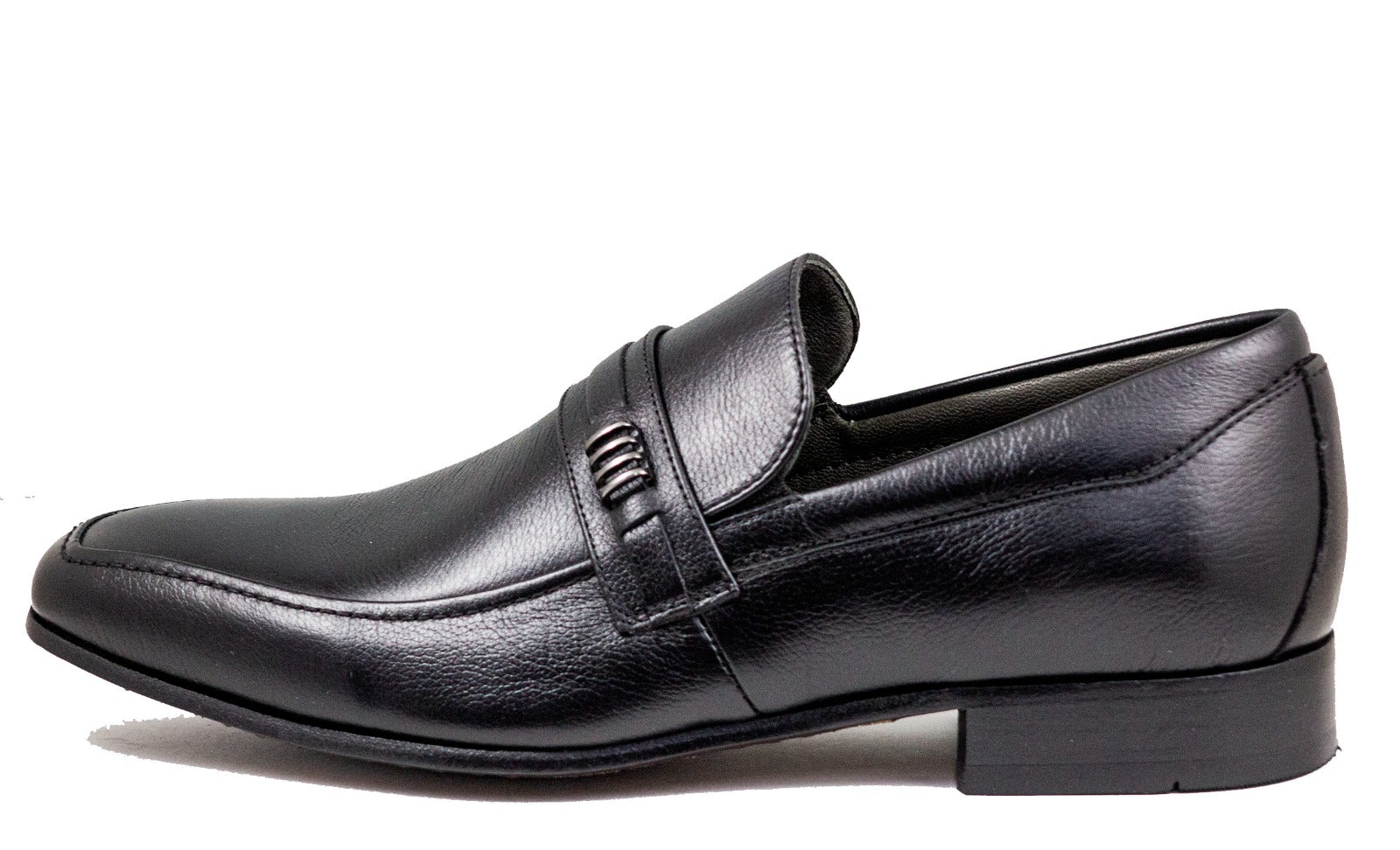 Alfredo Men's Black Dress Leather Sole Shoe LI-90