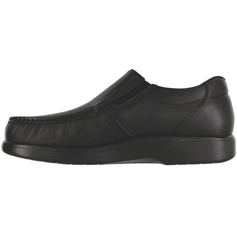 SAS Men's Side Gore Orthopedic Black Smooth Leather Walking Shoe
